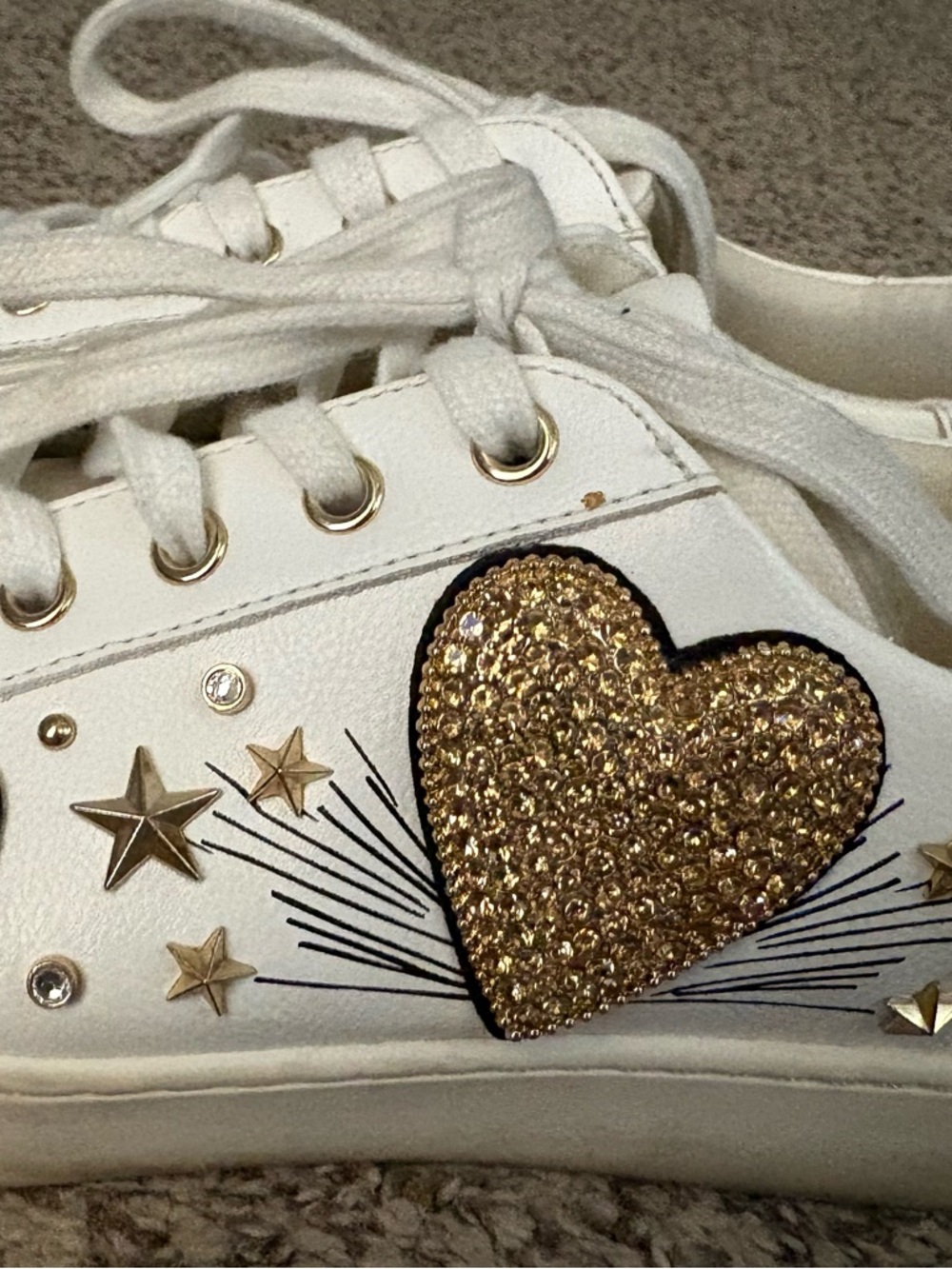 Aldo Elixir “Love Your Selfie”Women's Sneakers - Picture 2 of 9